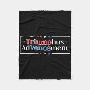 Manta Polar Divertido Trump Vance Presidente Vp simpatizantes 