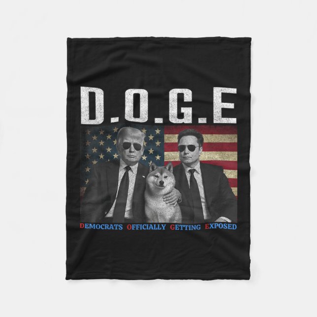 Manta Polar Divertidos demócratas, por ejemplo, vencedores (Anverso)