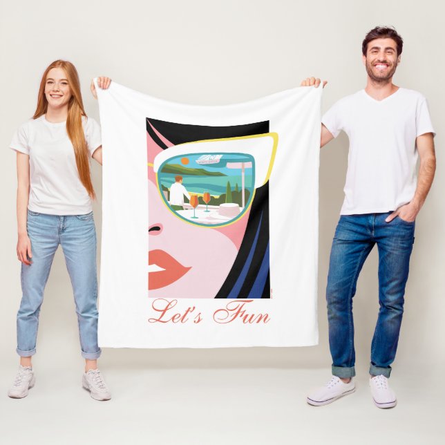 Manta Polar Divertiémonos - El Lotus blanco (In situ)