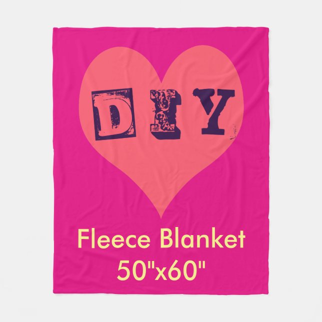 Manta Polar DIY - Fleece Blanket (Anverso)