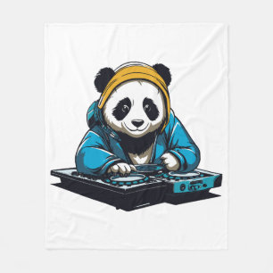 Manta Polar DJ Kawaii Panda