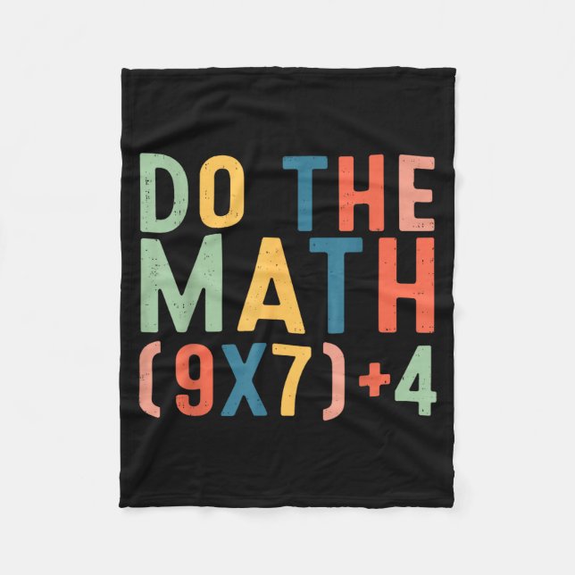 Manta Polar Do The Math 67 Six Seven Meme Teacher Student Men  (Anverso)