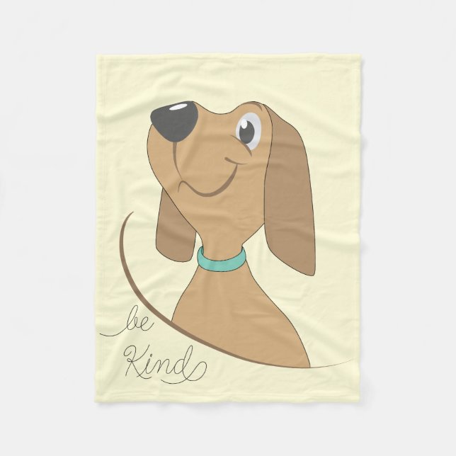 Manta Polar Dog-Be Kind (Anverso)