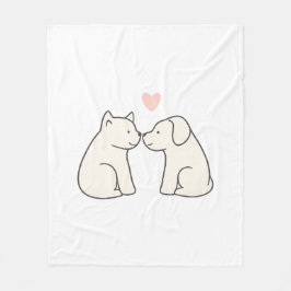 Manta Polar Dog Love