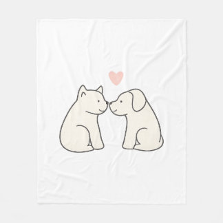 Manta Polar Dog Love
