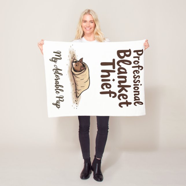 Manta Polar Dog Lover's Blanket (In situ)