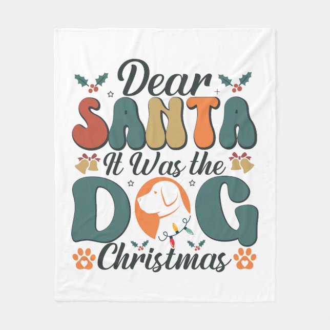 Manta Polar Dog Mom Life (Anverso)