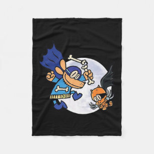 Manta Polar Dogman Y Cat Esenciales Para Niños