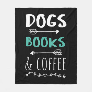 Manta Polar Dogs Books Café Weekend Animal Lover