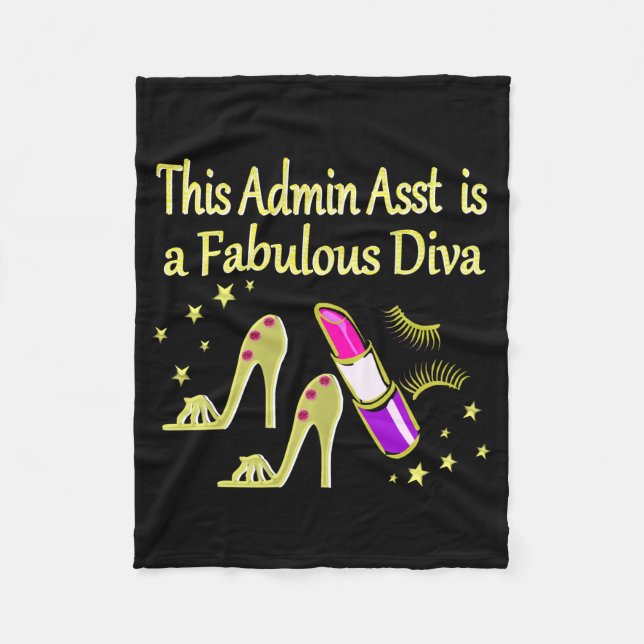 MANTA POLAR DOLD GLITZY ADMIN ASISTENTE DIVA DISEÑO (Anverso)