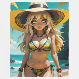 Manta Polar Dollz Vixen Fleece Blanket