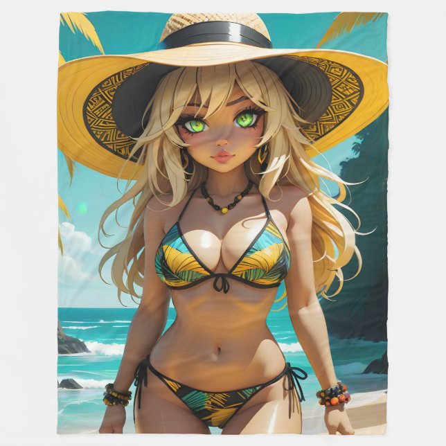 Manta Polar Dollz Vixen Fleece Blanket (Anverso)