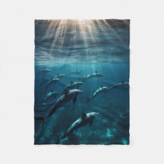Manta Polar Dolphin Blanket