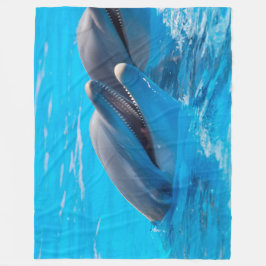 Manta Polar Dolphin Fleece Blanket