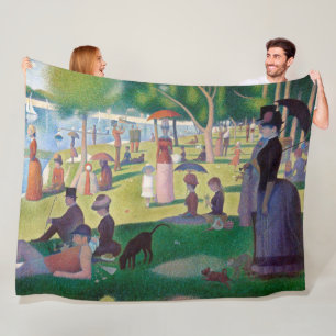 Manta Polar Domingo por la tarde en La Grande Jatte, Seurat