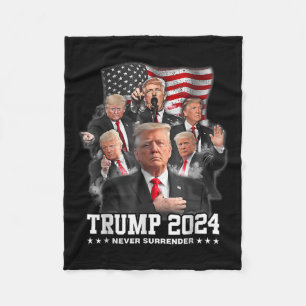 Manta Polar Donald J Trump 2024 nunca se rinde
