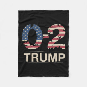 Manta Polar Donald Trump 0-2 lucha contra la bandera de los ee