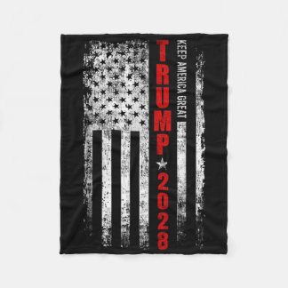 Manta Polar Donald Trump 2028 mantiene a Estados Unidos en una