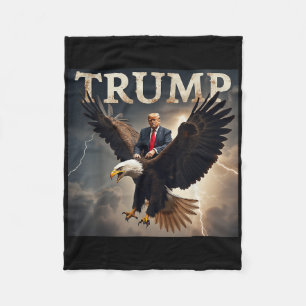 Manta Polar Donald Trump Eagle Presidente Estados Unidos