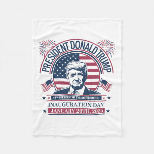 Manta Polar Donald Trump gana 47° presidente - 2024 Potus Inau