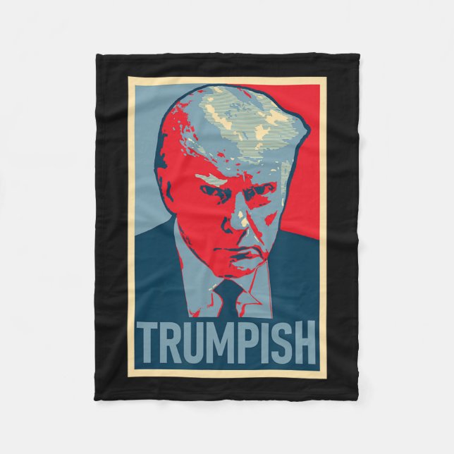 Manta Polar Donald Trump Mug Shot (Anverso)