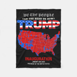 Manta Polar Donald Trump Presidente Celebración Memorable Ropa