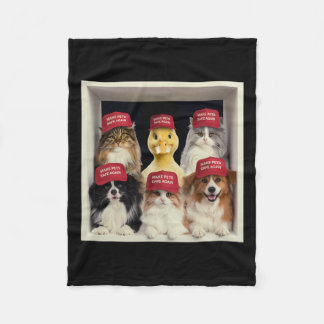 Manta Polar Donald Trump vuelve a poner a los Mascotas a salvo