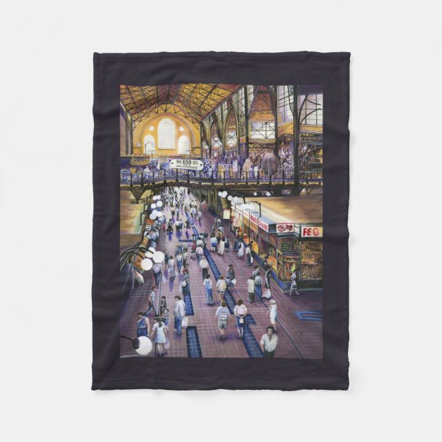 Manta Polar ¿Dónde está el Closet de Agua?Budapest (Anverso)