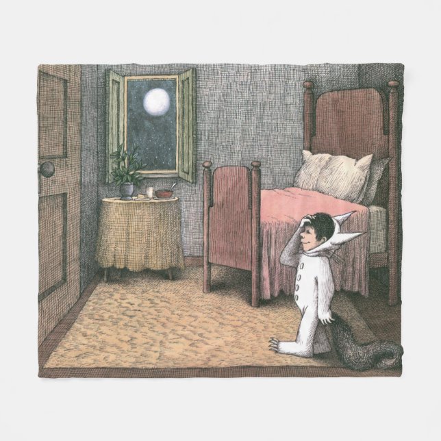 Manta Polar Donde están las cosas salvajes | Escena 7 (Frente (Horizontal))