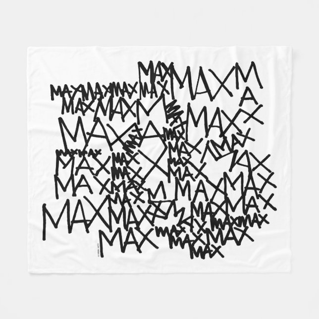 Manta Polar Donde están las cosas salvajes | Máximo repetido (Frente (Horizontal))