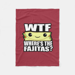 Manta Polar Donde están los Fajitas