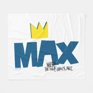 Manta Polar Donde las cosas salvajes Max y Corona