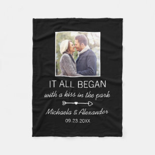 Manta Polar Donde todo empezó foto de parejas personalizadas