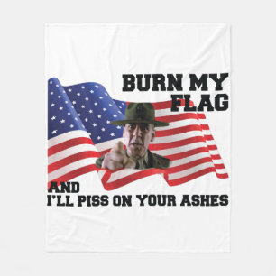 Manta Polar Don't burn my flag 