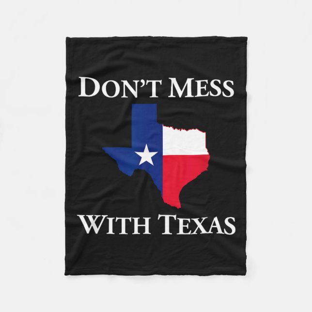Manta Polar Don't Mess With Texas State Pride Shirt  (Anverso)