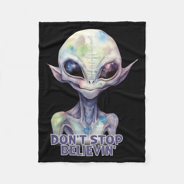 Manta Polar Dont Stop Believin Believe In Aliens  (Anverso)