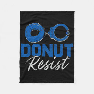 Manta Polar Donut resiste divertida aplicación policial de pol