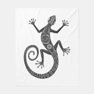 Manta Polar Doodle del lagarto o del Salamander