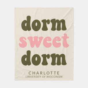 Manta Polar Dormitorio de regalo de graduación personalizado 