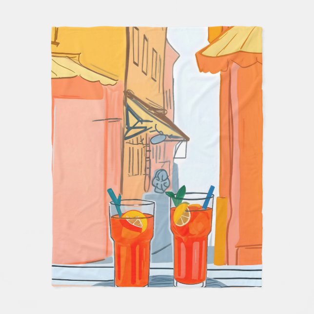 Manta Polar ¡Dos Aperoles, Por Favor! (Anverso)