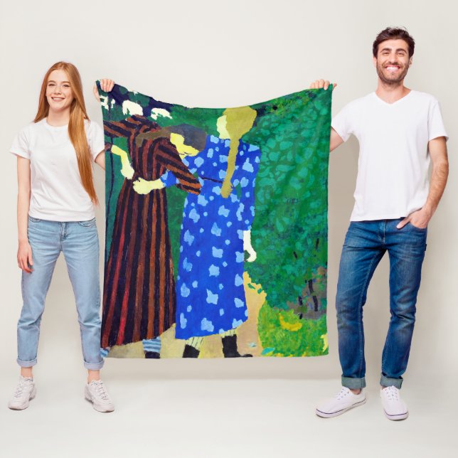 Manta Polar Dos Chicas, Edouard Vuillard (In situ)