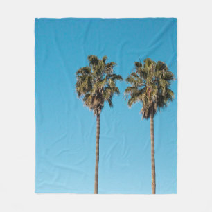 Manta Polar Dos cocoteros verdes
