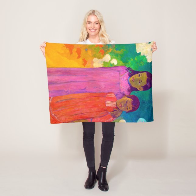 Manta Polar Dos hermanas, Gauguin (In situ)