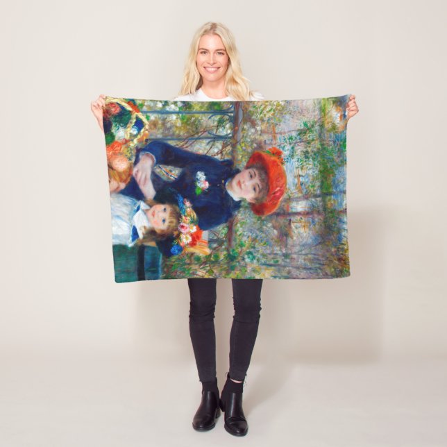 Manta Polar Dos hermanas, Renoir (In situ)