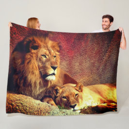 Manta Polar Dos leones