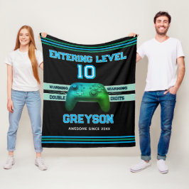 Manta Polar Double digits! Perfect Ten Year old Birthday  Flee