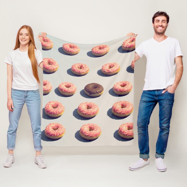 Manta Polar Doughnut En Un Grupo (In situ)