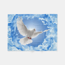 Manta Polar Dove Baby Blanket