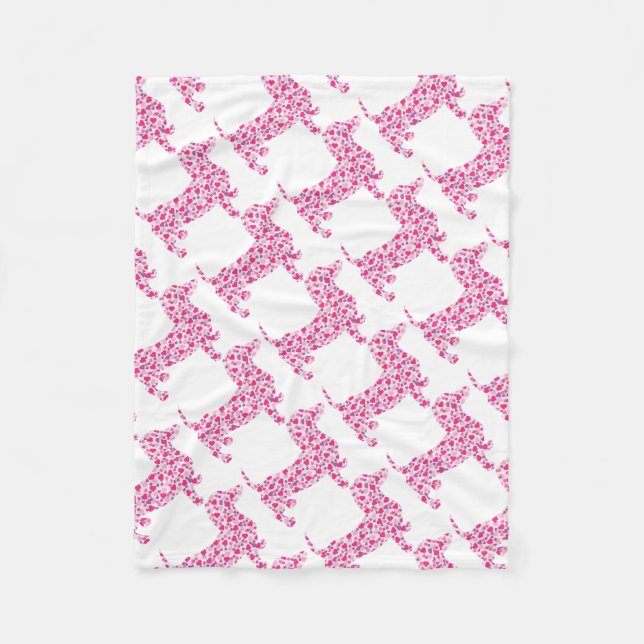 Manta Polar DOXIE-Hearts (Anverso)