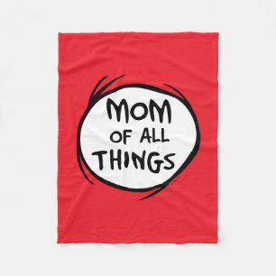 Manta Polar Dr. Seuss Cosa Uno Cosa Dos - Mamá de todas las co